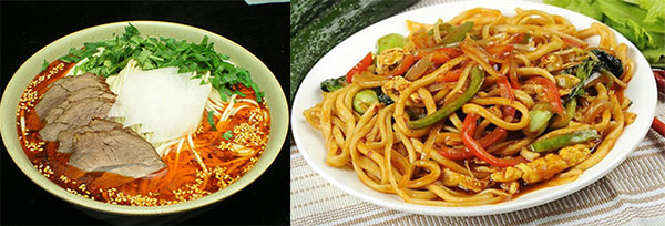 拉面和拉條 拉面和拉條