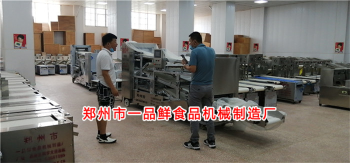 周口客戶考察一品鮮燴面機