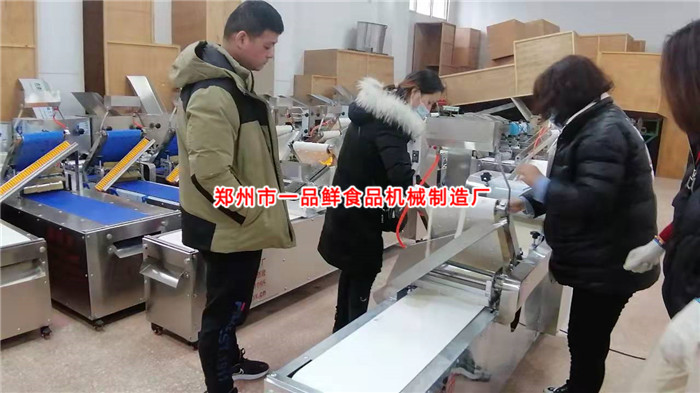 飯店燴面機(jī)空轉(zhuǎn)調(diào)試